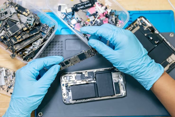 Replacement phone parts and tools at FIXIT Mobile Care, Kuala Lumpur